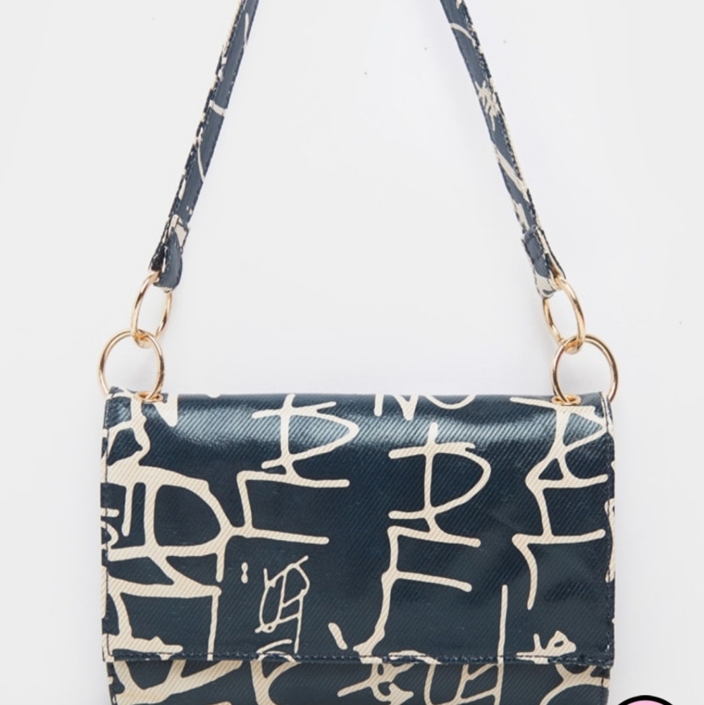 New Printed Purse w/tag